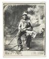(AMERICAN INDIANS--PHOTOGRAPHS.) Anderson, John Alvin; photographer. Old Harney * The Hawk that Hunts Walking.